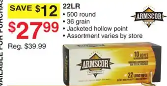 Dunham's Sports ARMSCOR 22LR offer