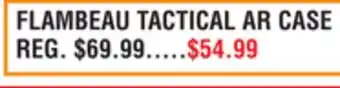 Dunham's Sports FLAMBEAU TACTICAL AR CASE offer