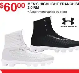 Dunham's Sports UNDER ARMOUR MEN'S HIGHLIGHT FRANCHISE 2.0 RM offer