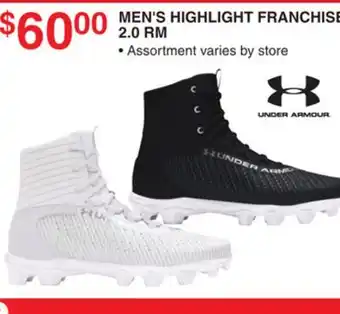 Dunham's Sports UNDER ARMOUR MEN'S HIGHLIGHT FRANCHISE 2.0 RM offer