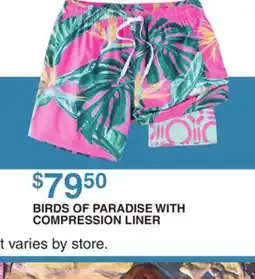 Dunham's Sports BIRDS OF PARADISE WITH COMPRESSION LINER offer
