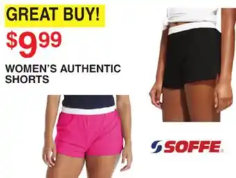 Dunham's Sports SOFFE WOMEN'S AUTHENTIC SHORTS offer