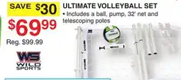 Dunham's Sports WILD SPORTS ULTIMATE VOLLEYBALL SET offer