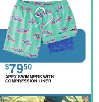 Dunham's Sports APEX SWIMMERS WITH COMPRESSION LINER offer