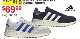 Dunham's Sports ADIDAS MEN'S RUN 84 ATHLETIC CASUAL SHOES offer