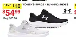 Dunham's Sports UNDER ARMOUR WOMEN'S SURGE 4 RUNNING SHOES offer