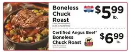 ShopRite Boneless Chuck Roast offer