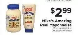 ShopRite Mike's Amazing Real Mayonnaise offer