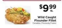 ShopRite Wild Caught Flounder Fillet offer