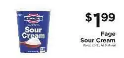 ShopRite Fage Sour Cream offer