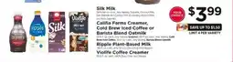 ShopRite Silk Milk, Califia Farms Creamer, Ripple Plant-Based Milk, Violife Coffee Creamer offer