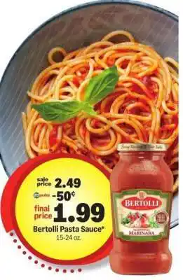 Meijer Bertolli Pasta Sauce offer
