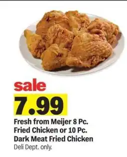 Meijer Fresh from Meijer Fried Chicken offer