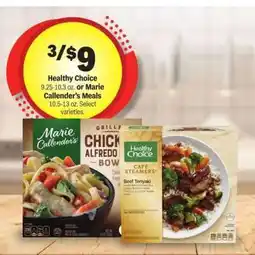 Meijer Healthy Choice or Marie Callender’s Meals offer