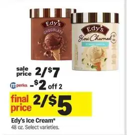 Meijer Edy's Ice Cream offer