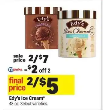 Meijer Edy's Ice Cream offer