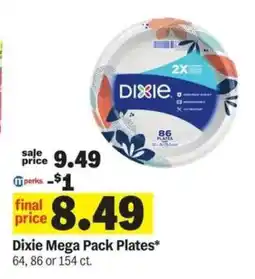 Meijer Dixie Mega Pack Plates offer