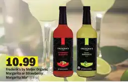 Meijer Frederik's by Meijer Organic Margarita or Strawberry Margarita Mix offer