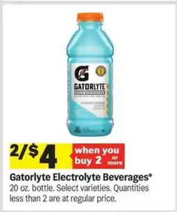 Meijer Gatorlyte Electrolyte Beverages offer