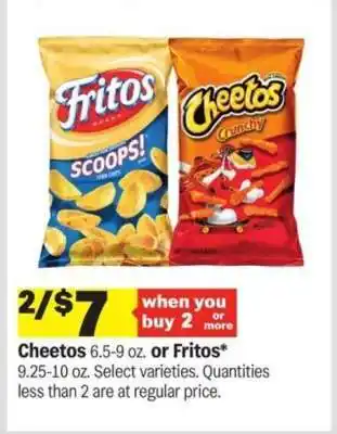Meijer Cheetos or Fritos offer