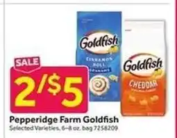 Stop&Shop Pepperidge Farm Goldfish offer