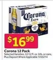 Stop&Shop Corona 12 Pack offer