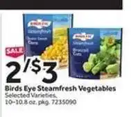 Stop&Shop Birds Eye Steamfresh Vegetables offer