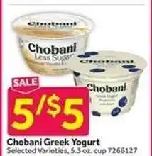 Stop&Shop Chobani Greek Yogurt offer