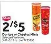 Stop&Shop Doritos or Cheetos Minis offer