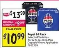 Stop&Shop Pepsi 24 Pack offer
