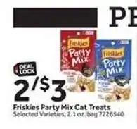 Stop&Shop Friskies Party Mix Cat Treats offer