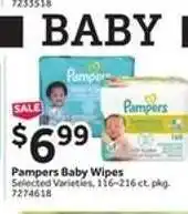 Stop&Shop Pampers Baby Wipes offer