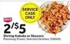 Stop&Shop Shrimp Kabobs or Skewers offer