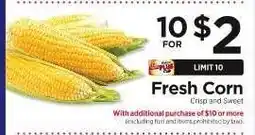ShopRite Fresh Corn offer