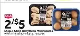 Stop&Shop Stop & Shop Baby Bella Mushrooms offer