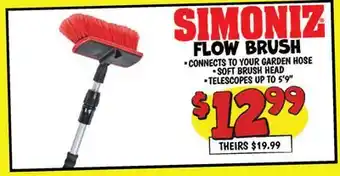 Ollie's SIMONIZ FLOW BRUSH offer