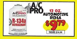 Ollie's AUTOMOTIVE R134A offer