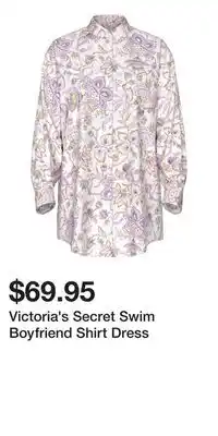 Victoria's Secret Victoria's Secret Swim Boyfriend Shirt Dress offer