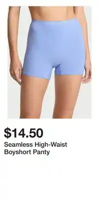 Victoria's Secret Seamless High-Waist Boyshort Panty offer