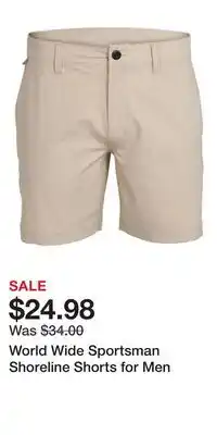 Cabela's World Wide Sportsman Shoreline Shorts for Men offer
