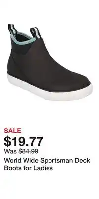 Cabela's World Wide Sportsman Deck Boots for Ladies offer