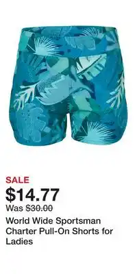 Cabela's World Wide Sportsman Charter Pull-On Shorts for Ladies offer