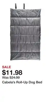 Cabela's Cabela's Roll-Up Dog Bed offer