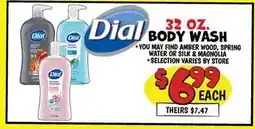 Ollie's BODY WASH offer