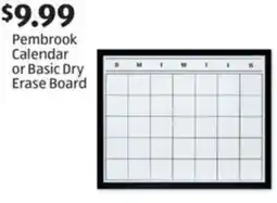 Aldi Pembrook calendar or basic dry erase board offer