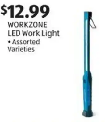 Aldi Workzone led work light offer
