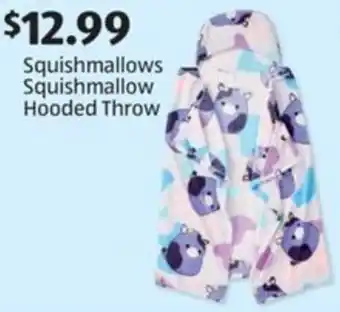 Aldi Squishmallows squishmallow hooded throw offer