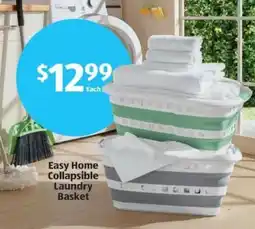 Aldi Easy home collapsible laundry basket offer