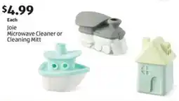 Aldi Joie microwave cleaner or cleaning mitt offer
