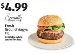 Aldi Fresh ground wagyu offer